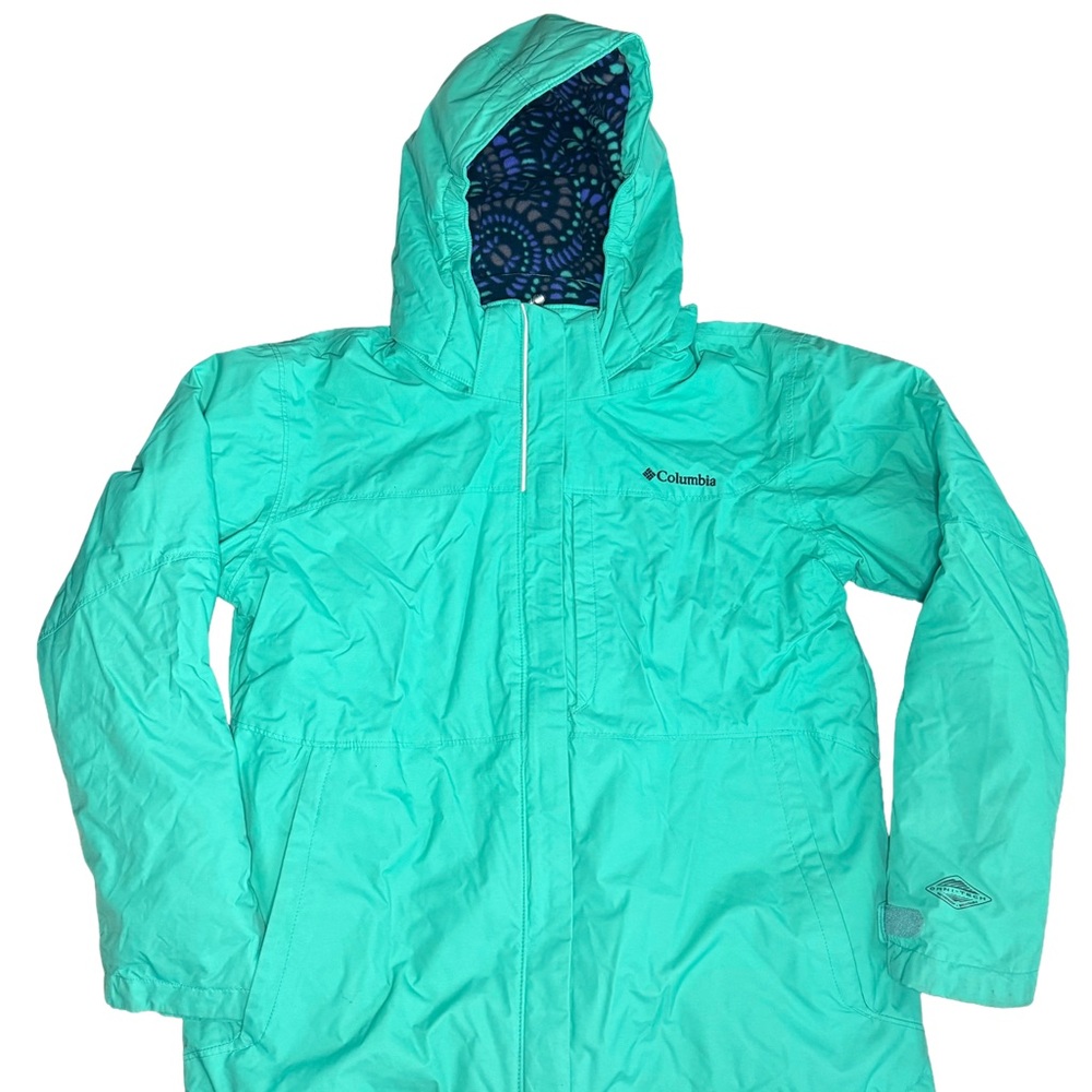Columbia Kids' Teal Raincoat